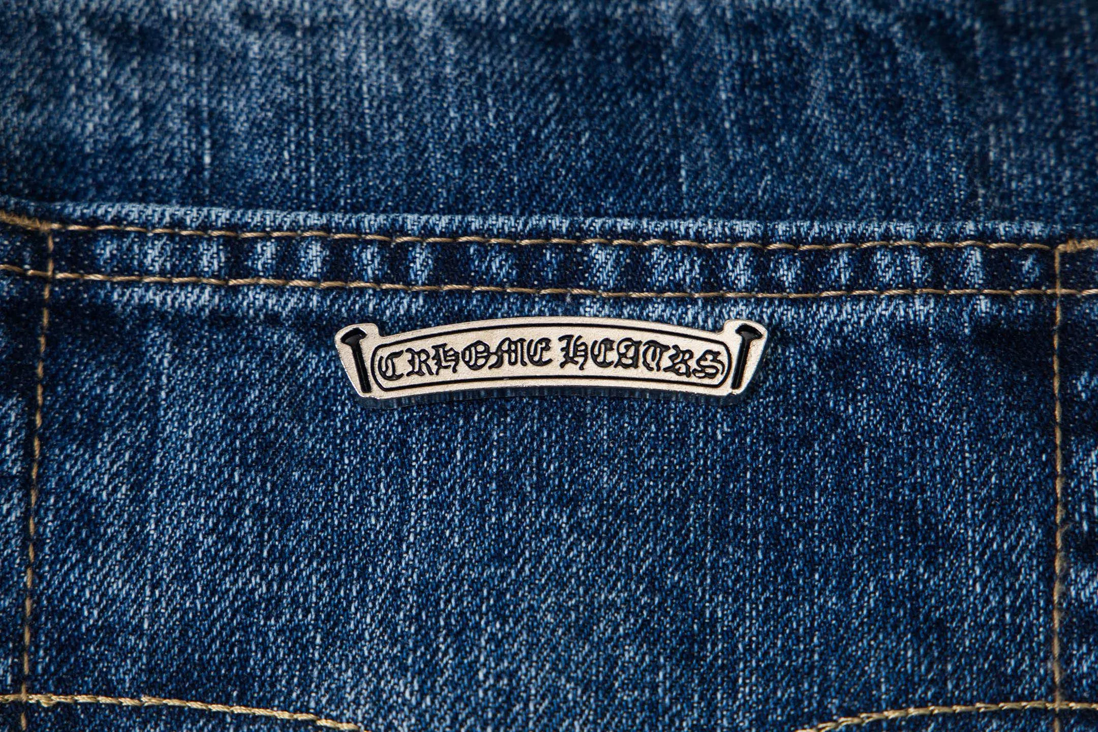 Chrome Hearts Hot Sale， 。 ! ， ， 。 ， ， ， ， ！！ Premium ， ， ， ： Size：28 30 32 34 36 ：Blue